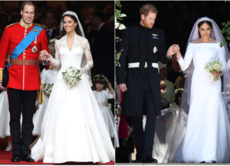 королевские свадьбы принца Уильяма и Кейт Миддлтон, принца Гарри и Меган Маркл