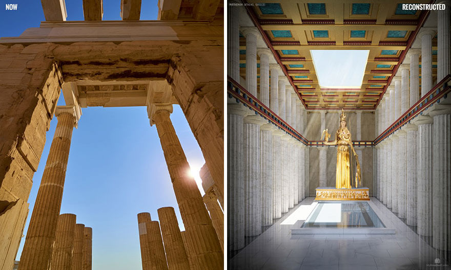 Художники вернули к жизни руины древних империй