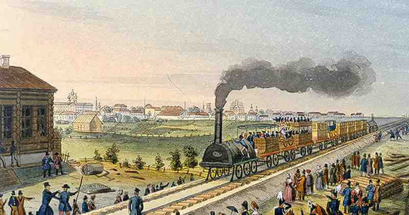 история железных дорог