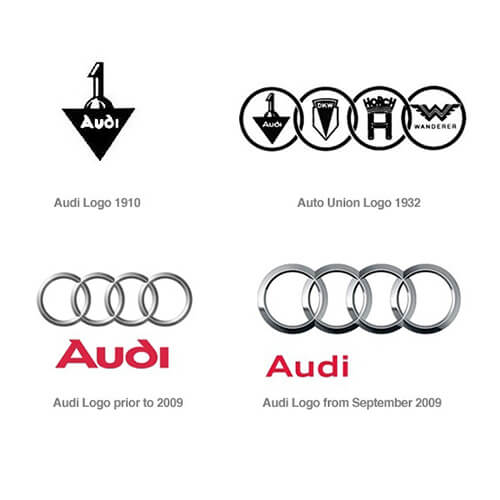 известные логотипы, Audi
