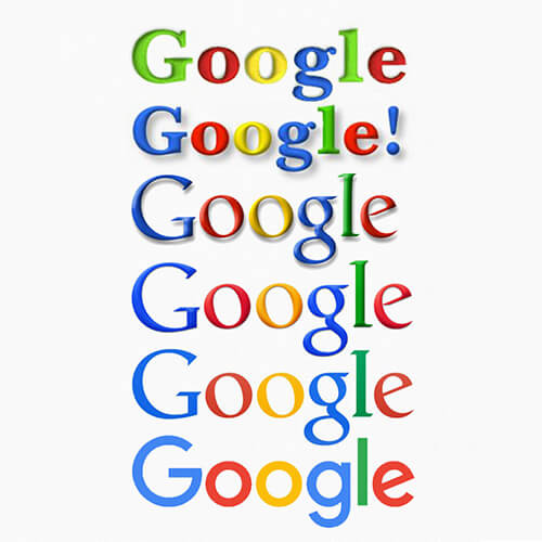 известные логотипы, google